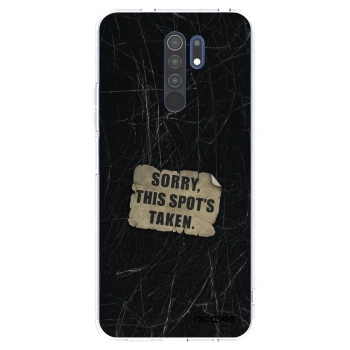Picasee silikonska prozirna maskica za Xiaomi Redmi 9 - SORRY