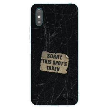 Picasee silikonska prozirna maskica za Xiaomi Redmi 9A - SORRY