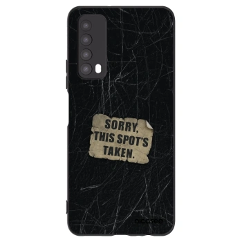 Picasee crna silikonska maskica za Huawei P Smart 2021 - SORRY