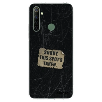 Picasee silikonska prozirna maskica za Realme 6i - SORRY