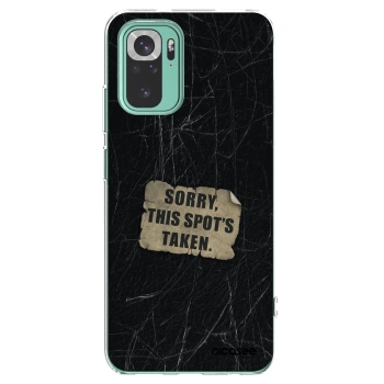 Picasee silikonska prozirna maskica za Xiaomi Redmi Note 10 Pro - SORRY