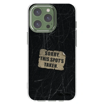 Picasee silikonska prozirna maskica za Apple iPhone 13 Pro - SORRY