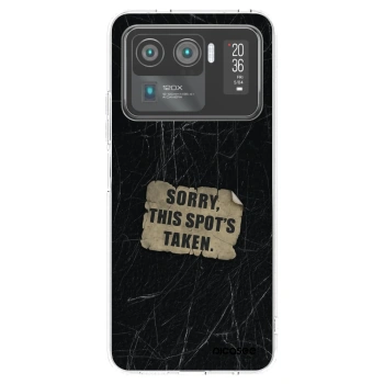 Picasee silikonska prozirna maskica za Xiaomi Mi 11 Ultra - SORRY