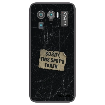 Picasee crna silikonska maskica za Xiaomi Mi 11 Ultra - SORRY