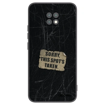 Picasee crna silikonska maskica za Xiaomi Redmi Note 9T - SORRY