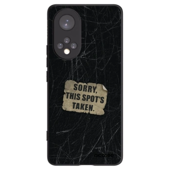 Picasee crna silikonska maskica za Honor 50 5G - SORRY