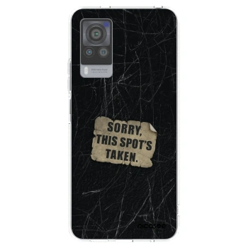 Picasee silikonska prozirna maskica za Vivo X60 Pro 5G - SORRY