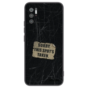 Picasee crna silikonska maskica za Xiaomi Poco M3 Pro 5G - SORRY