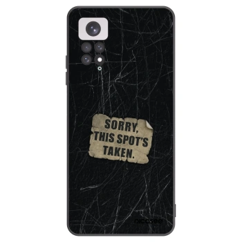 Picasee crna silikonska maskica za Xiaomi Redmi Note 11 - SORRY