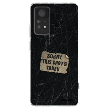 Picasee silikonska prozirna maskica za Xiaomi Redmi Note 11 Pro 5G - SORRY