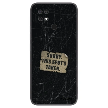 Picasee crna silikonska maskica za Xiaomi Redmi 10C - SORRY