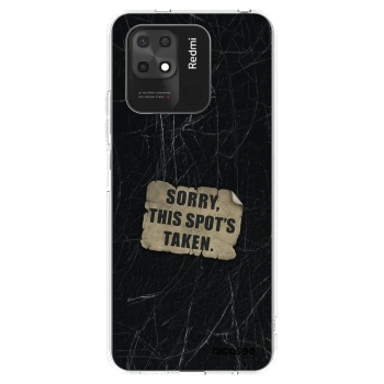 Picasee silikonska prozirna maskica za Xiaomi Redmi 10C - SORRY
