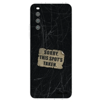 Picasee silikonska prozirna maskica za Sony Xperia 10 IV 5G - SORRY