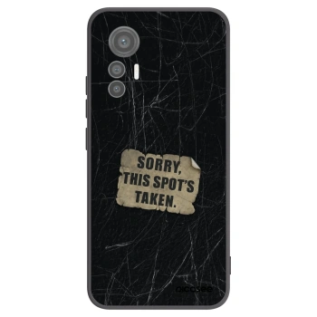 Picasee crna silikonska maskica za Xiaomi 12 Lite - SORRY