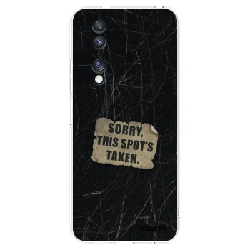 Picasee silikonska prozirna maskica za Honor 70 - SORRY