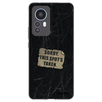 Picasee crna silikonska maskica za Xiaomi 12T Pro - SORRY