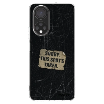 Picasee silikonska prozirna maskica za Honor X7 - SORRY