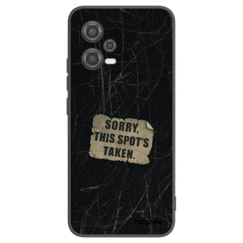 Picasee crna silikonska maskica za Xiaomi Poco X5 - SORRY