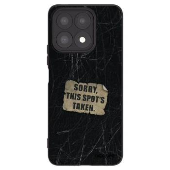 Picasee crna silikonska maskica za Honor X8a - SORRY