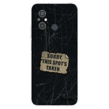 Picasee silikonska prozirna maskica za Xiaomi Redmi 12C - SORRY