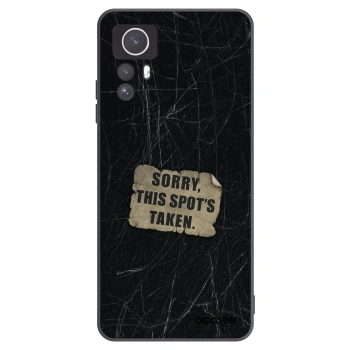 Picasee crna silikonska maskica za Xiaomi Redmi Note 12S - SORRY