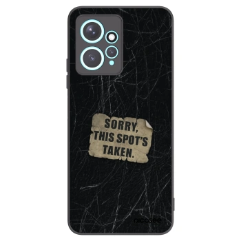 Picasee crna silikonska maskica za Xiaomi Redmi Note 12 4G - SORRY