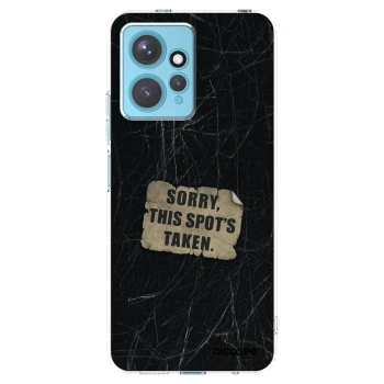 Picasee silikonska prozirna maskica za Xiaomi Redmi Note 12 4G - SORRY