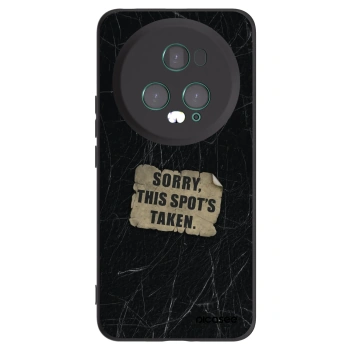 Picasee crna silikonska maskica za Honor Magic5 Pro - SORRY