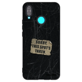 Picasee crna silikonska maskica za Huawei Nova 3 - SORRY