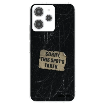 Picasee silikonska prozirna maskica za Xiaomi Redmi 12 4G - SORRY