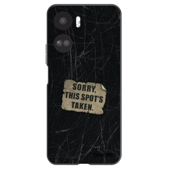 Picasee crna silikonska maskica za Honor 90 Lite 5G - SORRY