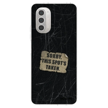 Picasee silikonska prozirna maskica za Motorola Moto G51 - SORRY