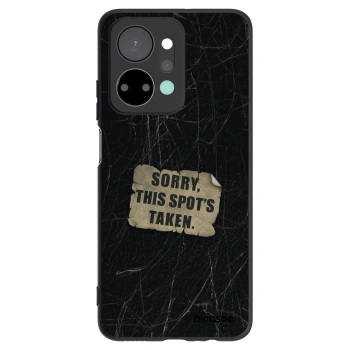 Picasee crna silikonska maskica za Honor X7a - SORRY