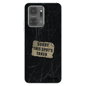 Picasee silikonska prozirna maskica za Honor X7a - SORRY