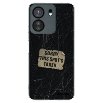 Picasee silikonska prozirna maskica za Xiaomi Redmi 13C 4G - SORRY