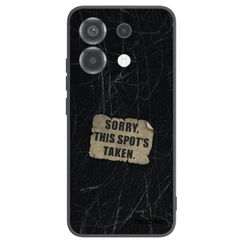Picasee crna silikonska maskica za Xiaomi Poco X6 - SORRY