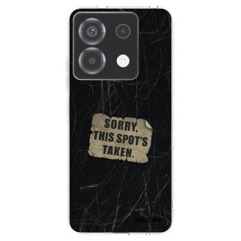Picasee silikonska prozirna maskica za Xiaomi Poco X6 - SORRY