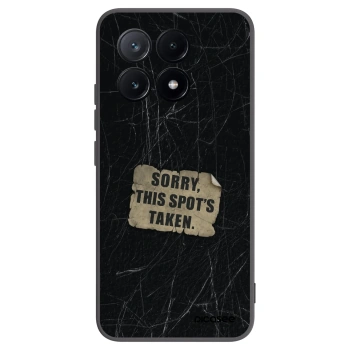 Picasee crna silikonska maskica za Xiaomi Poco X6 Pro - SORRY