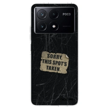 Picasee silikonska prozirna maskica za Xiaomi Poco X6 Pro - SORRY