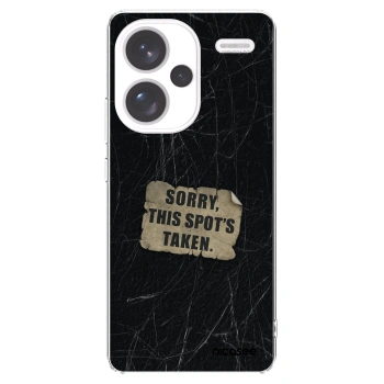 Picasee silikonska prozirna maskica za Xiaomi Redmi Note 13 Pro+ 5G - SORRY
