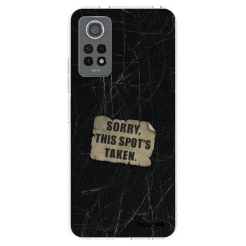 Picasee silikonska prozirna maskica za Xiaomi Redmi Note 12 Pro 4G - SORRY