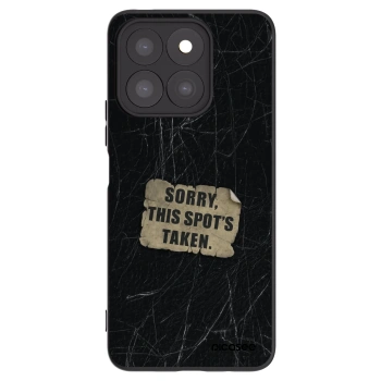 Picasee crna silikonska maskica za Honor X8b - SORRY