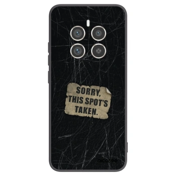 Picasee crna silikonska maskica za Realme 12 Pro 5G - SORRY