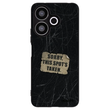 Picasee crna silikonska maskica za Xiaomi Redmi 13 4G - SORRY
