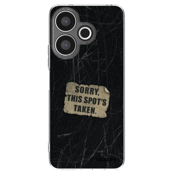 Picasee silikonska prozirna maskica za Xiaomi Redmi 13 4G - SORRY
