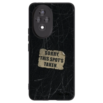 Picasee crna silikonska maskica za Honor 200 5G - SORRY
