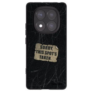 Picasee crna silikonska maskica za Xiaomi Redmi Note 14 Pro+ 5G - SORRY