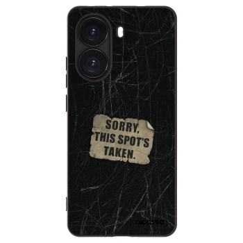 Picasee crna silikonska maskica za Xiaomi Poco X7 Pro 5G - SORRY