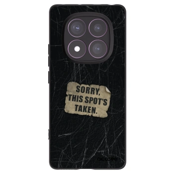 Picasee crna silikonska maskica za Xiaomi Redmi Note 14 Pro 4G - SORRY