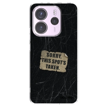 Picasee silikonska prozirna maskica za Xiaomi Redmi Note 14 4G - SORRY